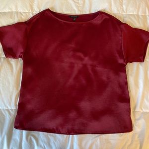 Banana Republic EUC Satin T-Shirt Blouse